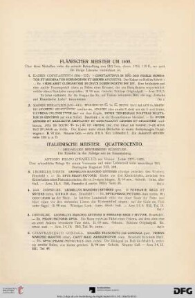 Flämischer Meister um 1400. (Nr. 1-2)
