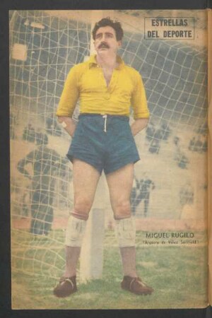Miguel Rugilo (arquero de Vélez Sársfield) - [Fotografía] : Estrellas del deporte