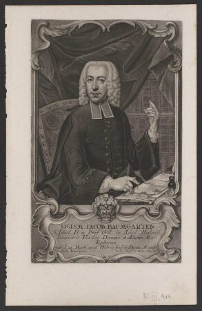 Porträt Siegmund Jakob Baumgarten (1706-1757)