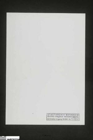 Vermögen des verstorbenen Friedrich von Geispitzheim
