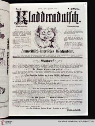 Hefte 6-10, Februar 1855