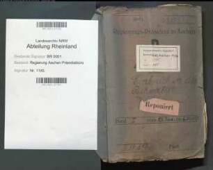 Einbruch in das Ruhrgebiet. Specialia. Bd. 1