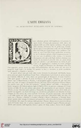 7: L' arte Emiliana : (al Burlington Fine-Arts Club di Londra)