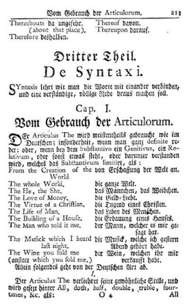Cap. I.: Vom Gebrauch der Articulorum.