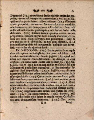 Theses philosophicae ex philosophia rationali