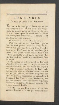 Des livres donnés en prix à la Jeunesse.