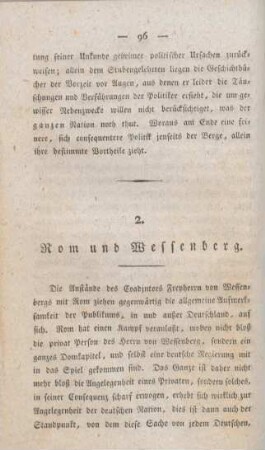 96-108 Rom und Wessenberg