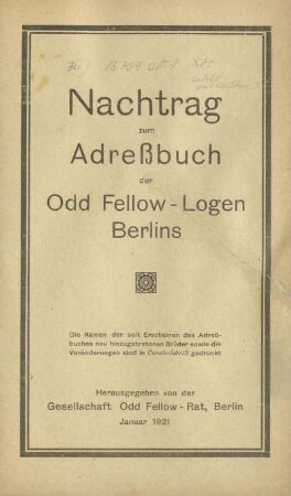 [2]: Nachtrag zum ...
