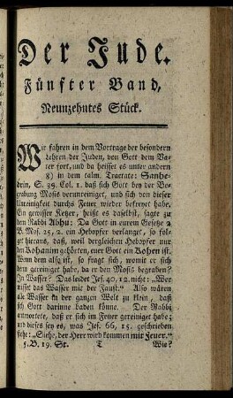 Neunzehntes Stück.