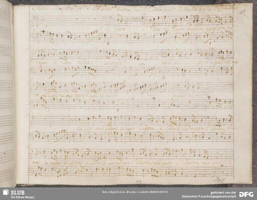 Aria: È vero tu regni bellezza