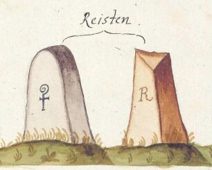 Reusten, Ammerbuch TÜ (Tübinger Forst, Marksteinzeichen II)
