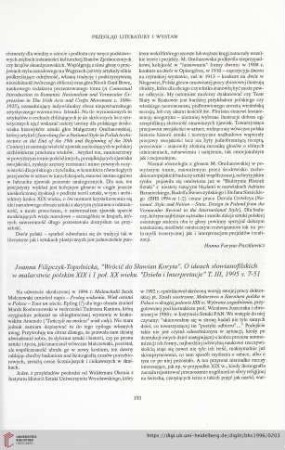 58: [Rezension von: Joanna Filipczyk-Topolnicka, Wrócić do Sławian Koryta. O ideach słowianofilskich w malarstwie polskim XIX i poł. XX wieku]