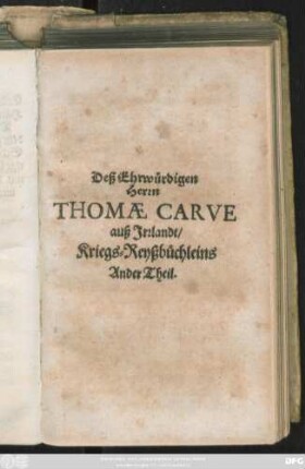 2: Darinnen allerley glaub- unnd denckwürdige Historien unnd Kriegsverlauff vom Jahr 1639. biß 1640. Inclusive verfasset