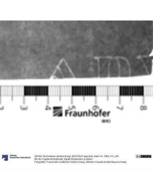 Buchstaben (zweikonturig): [ADV&S] (Fragment)
