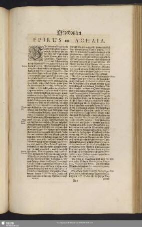 Macedonien Epirus und Achaia