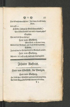 [Zehnter Auftritt. - Letzter Auftritt.]