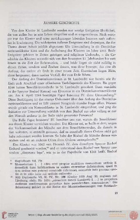 Äussere Geschichte