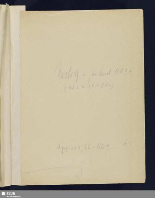 Nr. 66-66l. Nostitz und Jänckendorf, Gottlob A. E. von