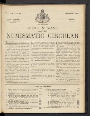N° 94. September 1900