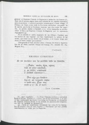 Amargo consuelo