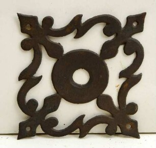 Knopf mit Rosette
