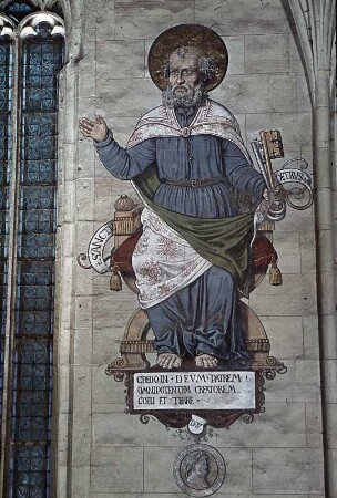 Apostel Andreas und Petrus