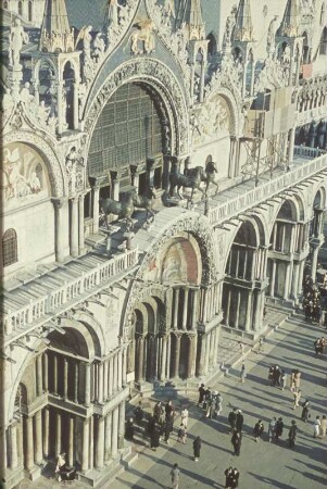 Markusdom : Reisefotos Italien. Venedig. Markusdom ( Basilica di San Marco ) (976-1094)