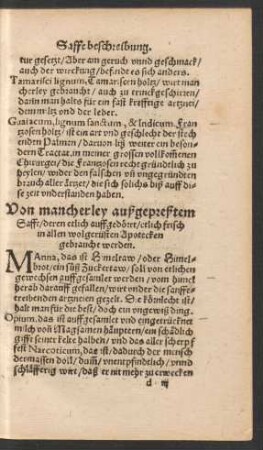 Von mancherley außgepreßtem Safft ....
