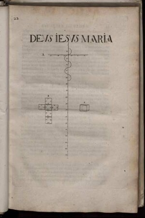 22. Deus Iesus Maria.