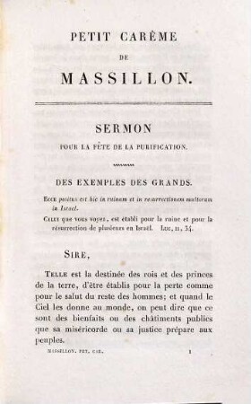 Petit Carême