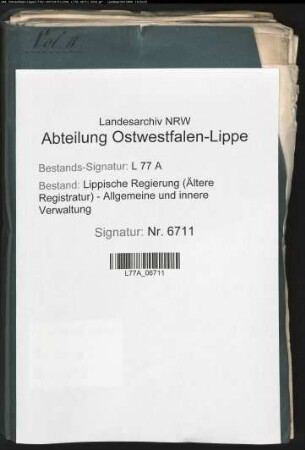 Korrespondenz mit auswärtigen Behörden, Bd. 4