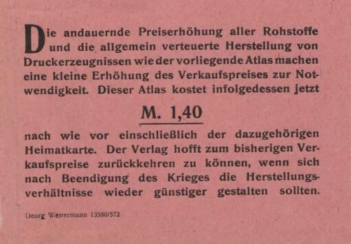 [Rechtfertigung zur Preiserhöhung]