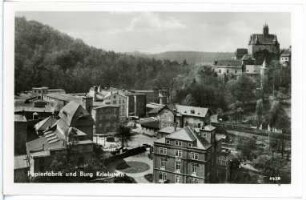 Kriebstein. Papierfabrik und Burg