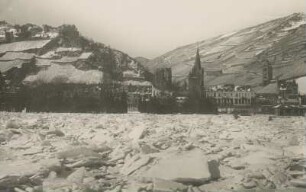 Eisgang bei Bacharach