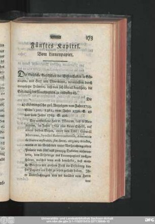 Fünftes Kapitel. Vom Linnenpapier.