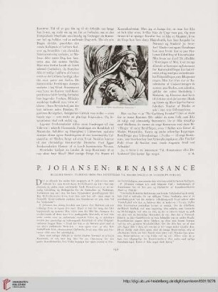 P. Johansen: Renaissance : billedkunsten: Florenz-Rom fra Donatello til Michelangelo (H. Hagerups forlag)