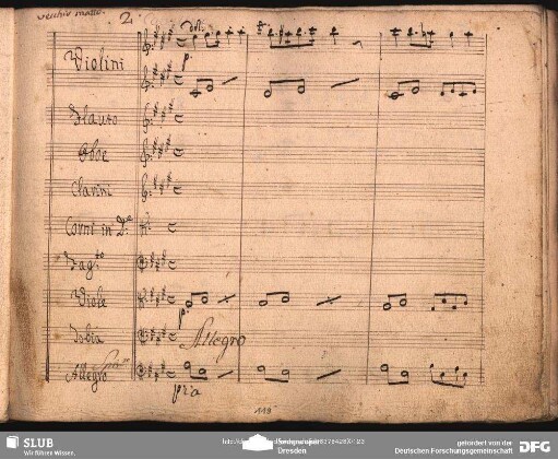 No. 2 Cavatina: "Quando o Dorina amabile"