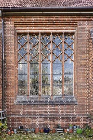 Maßwerkfenster an der Ostseite