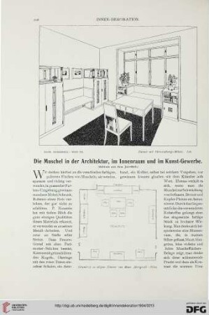Die Muschel in der Architektur, im Innenraum und im Kunst-Gewerbe, [2]
