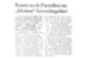 Kaum noch Parzellen im "kleinen" Gewerbegebiet