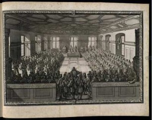 [Kupfer-Tafel] Plan-Cheix : Ceremonie Sacre de L'Alliance [...]