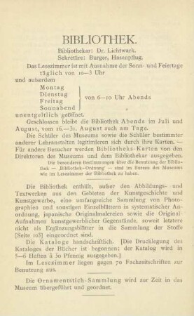 Bibliothek