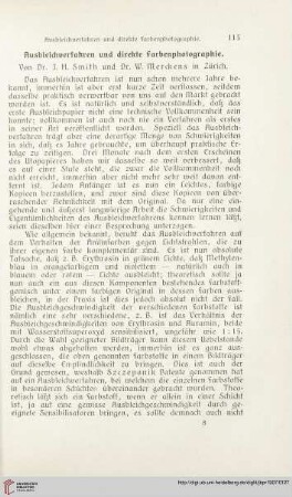 21: Ausbleichverfahren und direkte Farbenphotographie