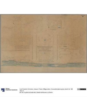 Litauen. Palais Wittgenstein. Gesamtsituationsplan