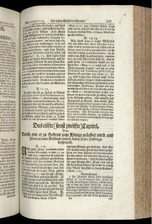 Das eilfte (sonst zwölfte) Capitel