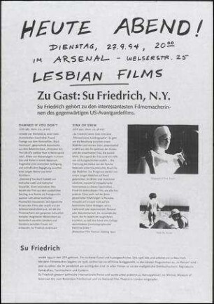 Heute Abend! - Lesbian Films