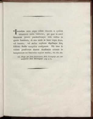 "Iucundum certe atque utilem laborem is quidem...