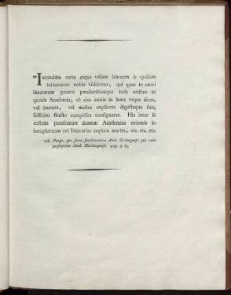 "Iucundum certe atque utilem laborem is quidem...