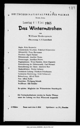 Das Wintermärchen