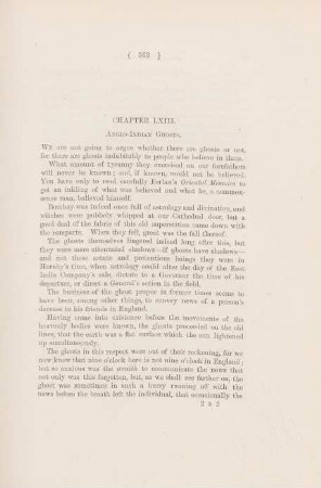 Chapter LXIII. Anglo-Indian ghosts